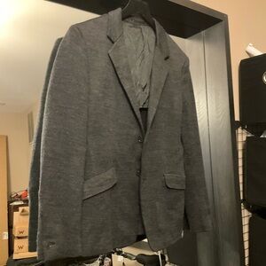 Theory Men’s Gray Sport Coat Classic Wool Blend Size 38